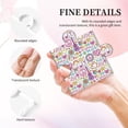 thumbnail image 3 of Wukai Peace Love and Dove Flower Power Print Elegant Acrylic Gift Decorations Perfect for Weddings, Birthdays, Anniversaries, and Home Decor, 3 of 6