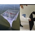 thumbnail image 4 of 30" Square Ballyhoo Bait Net – Complete Drop Net Kit with Rope, Bag, and Chum Bag, 4 of 10