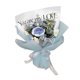 thumbnail image 5 of Ramo de flores de punto, regalo para el día de la madre, flores de ganchillo decorativas terminadas para Azul, 5 of 9