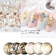 thumbnail image 3 of Uñas de cristal uñas de mujer rodajas de concha grande rodajas de abulón uñas de guijarros bolsa de teléfono móvil zapatos, 3 of 5