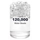 thumbnail image 1 of Perlas de gel de agua FALAMON 120.000 transparentes para rellenar 14 jarrones, 1 of 7