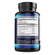 Extra Strength Nitric Oxide Booster - 3X Strength L-Arginine AKG & Citrulline Malate - Men & Women Premium Pre Workout Nitric Booster - Natural Energy & Muscle Support, Bottled in USA - 60 Capsules
