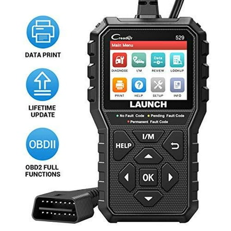 LAUNCH Code Reader OBD2 Scanner CR529 Scan Tool Enhanced Universal