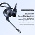 thumbnail image 4 of 2x Auriculares de Conducción ósea con Micrófono Desmontable Incorporado Batería de 150 MAH 6 - 8  de Reproducción, para Entrenamientos, 4 of 9
