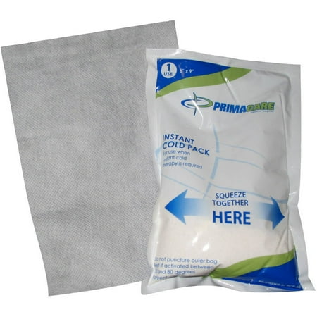 Primacare PCP-69 Instant Cold Pack with Cover  24 count