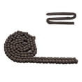 thumbnail image 1 of Motorcycle Chain, Rustproof 25H Bike Chain High Strength Sturdy 138 Links  for 47cc 49cc ATV Pocket Mini Dirt Bikes, 1 of 7