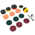 thumbnail image 4 of Scrub Brush,16PCS Drill Brush Attachment Drill Brush Kit Power Scrubber Next-Gen Design, 4 of 6