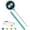 Light Blue, variant on ChefsTemp Pocket Pro Instant Read Meat Thermometer for Grilling, Food, BBQ, Kitchen Cooking, Oil Deep Frying & Candy (Lime Zest)