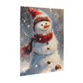 thumbnail image 2 of 500 pcs Scarf snowman jigsaw puzzles 500 pieces,Unique and Beautiful Design,Funny Scarf snowman Wooden Puzzle 500 Piece,Creative Activity Hobbies for Adults,Gift for snowman Lover,Stunning Artwork, 2 of 6
