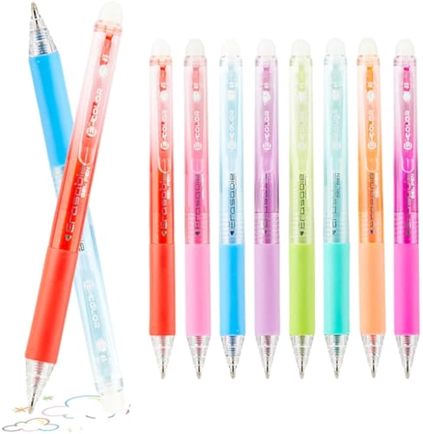 Joxop Quick Dry Gel Pens, Joxop Pens Gel, Unanimousagree/Repertoireof/Upliftjoys Multi-Color Erasable Gel Pens, 0.7mm 12/24/36 Pcs Quick-Dry Ink (36 colors)