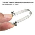 thumbnail image 4 of Uxcell 8.5x6mm Kayak Paddle Snaps, Hollow Button Double Pins Lock Tube Spring Clips for Tent Pole, 8 Pack, 4 of 6