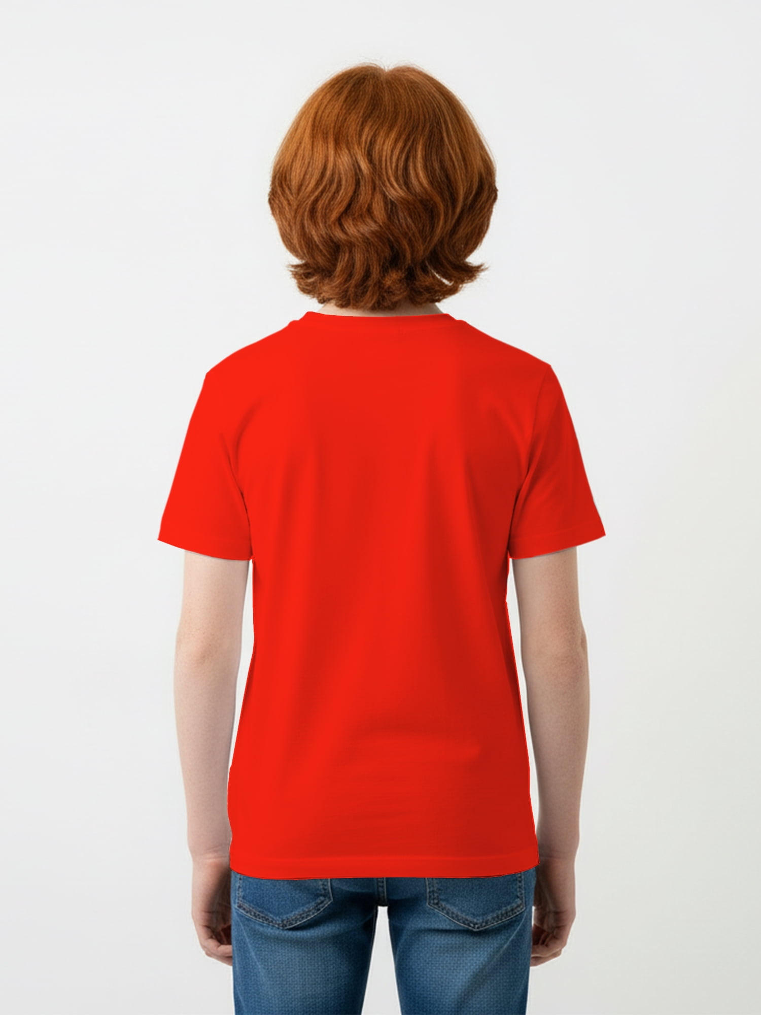 Sesame Street Boys Short Sleeve Elmo Face Graphic Costume T-Shirt, Sizes 4-18