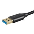 thumbnail image 3 of Monoprice USB & Lightning Cable - 3 Feet - Black | USB 3.0 A Male to A Female Premium Extension Cable, 3 of 6