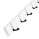 thumbnail image 2 of Ganchos plegables de madera para colgar en la pared, para toallas de baño y hoteles. Blanco 5 ganchos, 2 of 7