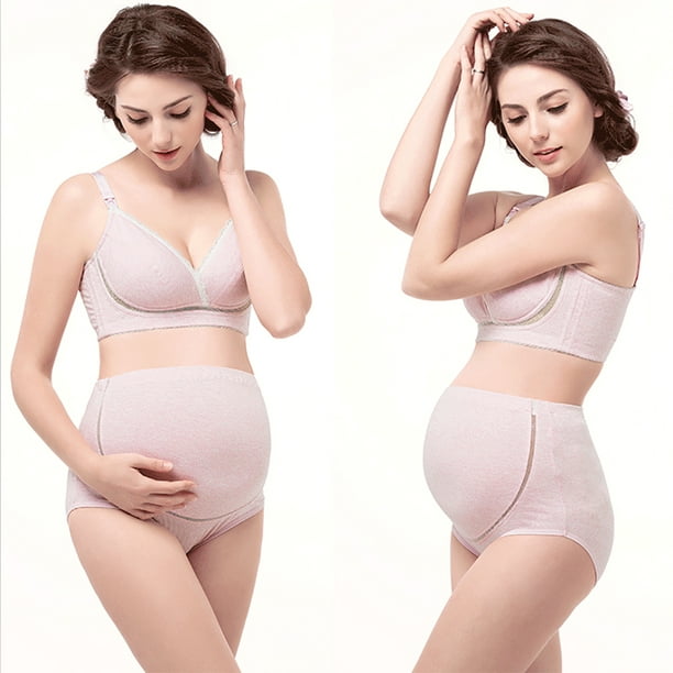 Maternity Shapewear Mid-thigh Soft 2 Pairs Pregnancy Underwear