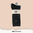 thumbnail image 6 of Dockers Men's Performance Socks - 3-Pairs and 6-Pairs Athletic and Dress Crew Socks, Black 2 (3-PK), 6 of 9