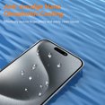 thumbnail image 4 of [2 Pack][Full Coverage] Cnarery Privacy Screen Protector for iPhone 15 Pro 6.1 inch, Anti Spy Tempered Glass with Installation Frame Anti-peeping Easy Installation, 4 of 7