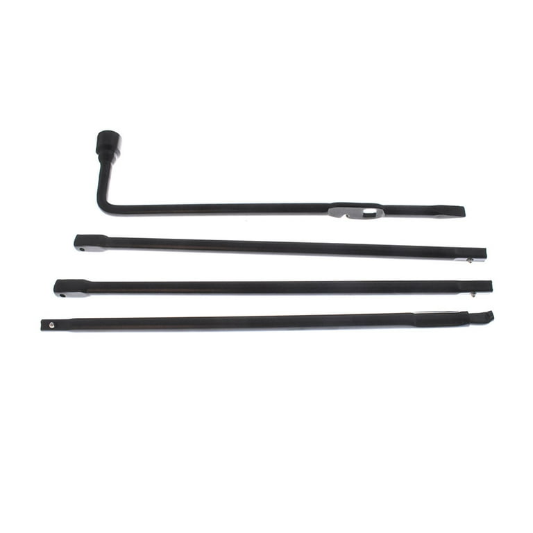 ALL-CARB 4 Pcs Spare Tire Lug Wrench Jack Tool Kit Replacement for 2000-2014 Chevy Silverado 1500 GMC Sierra