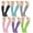 Purple, variant on Womens Thick Comfortable Soft Fuzzy Cozy Calf High Winter Plush Socks 6 Pairs Christmas Style Size 9-11