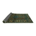 thumbnail image 2 of Ahgly Company Indoor Rectangle Persian Turquoise Blue Traditional Area Rugs, 8' x 10', 2 of 4