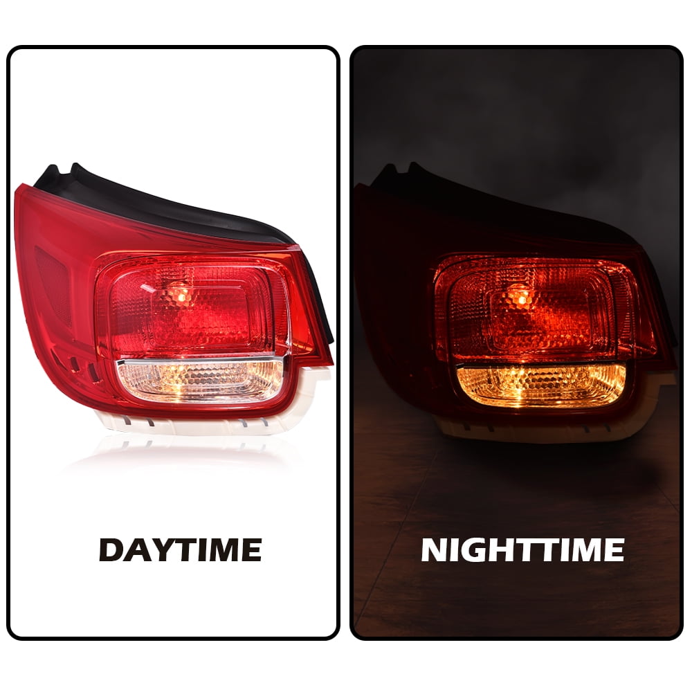 PIT66 Tail Light Brake Lamp Outer Fit For 13-15 Chevy Malibu Halogen Driver Left Side