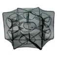 thumbnail image 3 of Fishing Net, 6/12 Holes Automatic Shrimp Cage Fishing Trap Net, For Catching Smelt Shrimp, 3 of 6