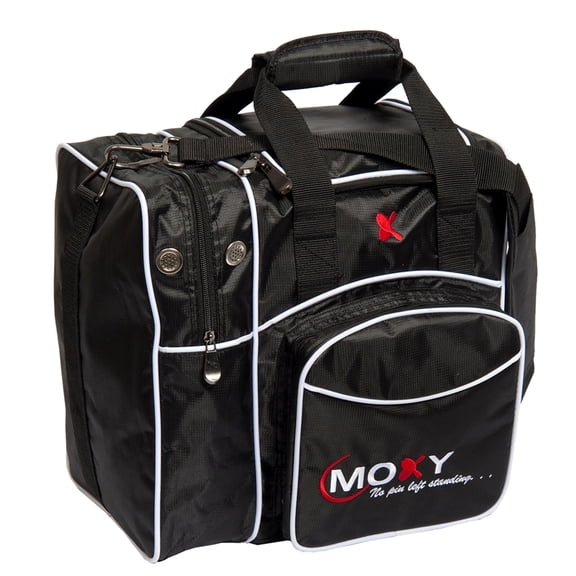 Moxy Duckpin Deluxe Tote Bowling Bag- Orange/Black