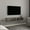 Light Oak, variant on Compact 10.4" H White TV Stand with 2 Shelves | For Small - Sized Rooms | Crafted from Engineered Wood