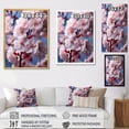 thumbnail image 4 of Designart "Flowers Pastel flowers I" Apple Blossom Floater Framed Canvas Print, 4 of 7