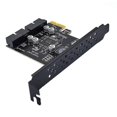 thumbnail image 5 of USB 3.2 Pci Express Adapter Pci E to 7 Ports USB3 Gen1 Expansion Adapter Card Pci-E Extender Pci Exp, 5 of 5