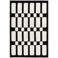 thumbnail image 3 of nuLOOM Rashana SuperioWash Geometric Reversible Machine Washable Area Rug, 4' x 6', Rashana Black/Cream, 3 of 13