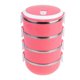 thumbnail image 2 of Rosy Stainless Steel Thermal Lunch Box for Insulation Use with Arched Handle and Multi Tier Design 1.4 Layer Style, 2 of 4