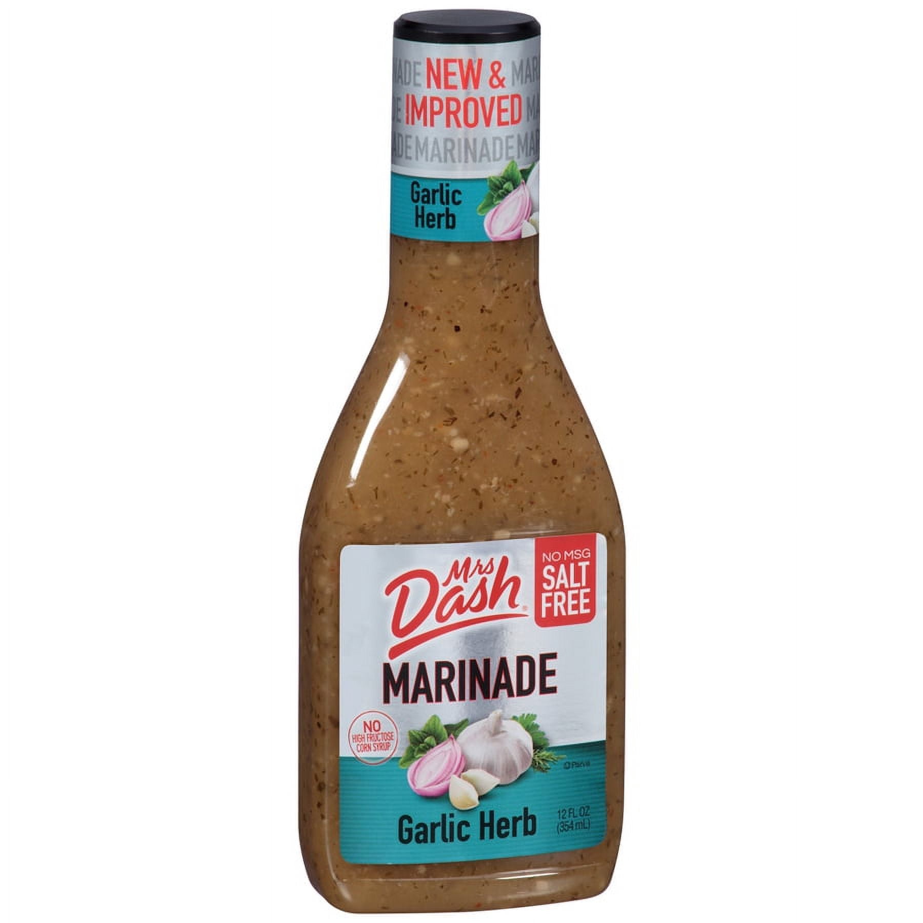 Mrs. Dash® Marinades Garlic Herb Marinade 12 fl. oz. Bottle