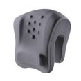 thumbnail image 3 of Bunblic Neck Pillow Support Cushion Removable and Washable Cover Headrest Pillow Memory Foam for Plane Workstations Car Working Chair Light Gray, 3 of 8
