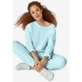 thumbnail image 2 of Ellos Plus Size Boxy Fleece Sweatshirt, 2 of 3