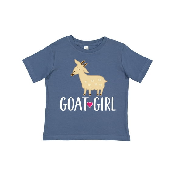 Inktastic Goat Girl Farm Animal Girls Toddler T-Shirt