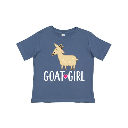 

Inktastic Goat Girl Farm Animal Gift Toddler Toddler Girl T-Shirt