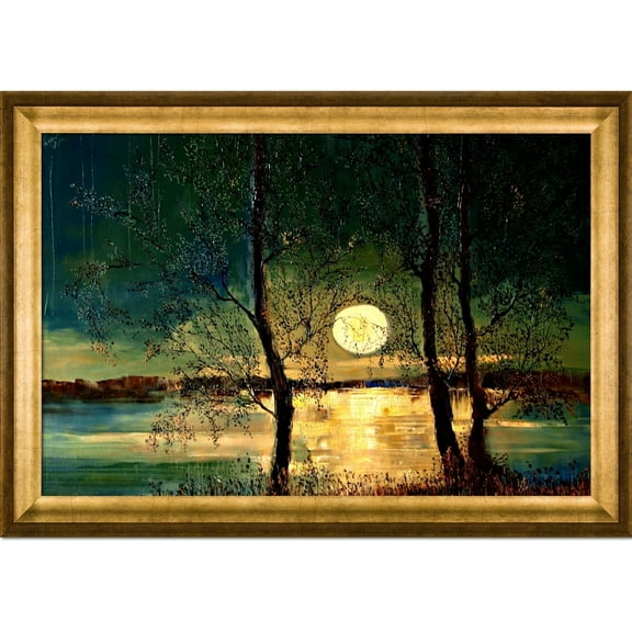 La Pastiche Justyna Kopania 'Moon' Framed Fine Art Print