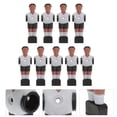 thumbnail image 4 of EeaseMX 9 piezas de futbolín de plástico para niños, accesorios de plástico para muñecas (azul), 4 of 7