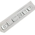 thumbnail image 2 of ZWEIP Car Rear Tail Emblem Number Letters Car Sticker For Mercedes Benz GLC300 GLC 300 Chrome Silver/ Matte Black, 2 of 2