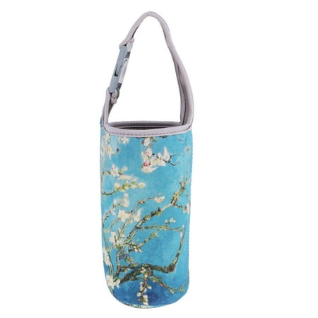 

Neoprene Insulated Bottle Sleeve Cover Bottle Holder Pouch Bag with -