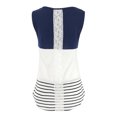 thumbnail image 3 of FAIWAD Nursing Tank Tops for Breastfeeding Sleeveless Loose Striped Pullover Maternity Clothes for Women, 3 of 4