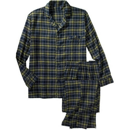 Hanes - Big Men's Flannel Sleepset, Size 2XL