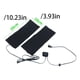 thumbnail image 2 of Guardurnaity Almohadilla de calefacción de tela, caja fuerte Universal para el hogar, pantalones USB electrónicos simples, parche calefactado, Accesorios de disfraces, 2 of 6