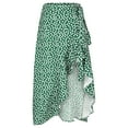 thumbnail image 4 of Fesfesfes Women Skirt Spring Printing Skirt High Waist Long Dress Bohemian Swing A-Line Skirts or, 4 of 8