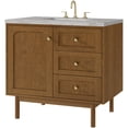 thumbnail image 3 of James Martin Vanities 545-V36-LNO-3VSL Laurent 36" Single Basin Poplar Wood Vanity Set -, 3 of 7