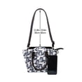 thumbnail image 4 of Lsque Cartoon Raccoon Pattern Leather Rivet Shoulder Bag – Elegant Genuine Leather & Microfiber PU Crossbody with Detachable Adjustable Strap, 4 of 5