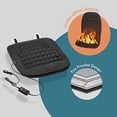 Zone Tech Car Heated Seat Cushion Hot Cover Auto 12V Heater Warmer Pad