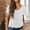 *White, variant on ClodeEU Women's V Neck Short Sleeve Top ,Loose Fit Casual Blouse with Pleated White,Womens Plus M