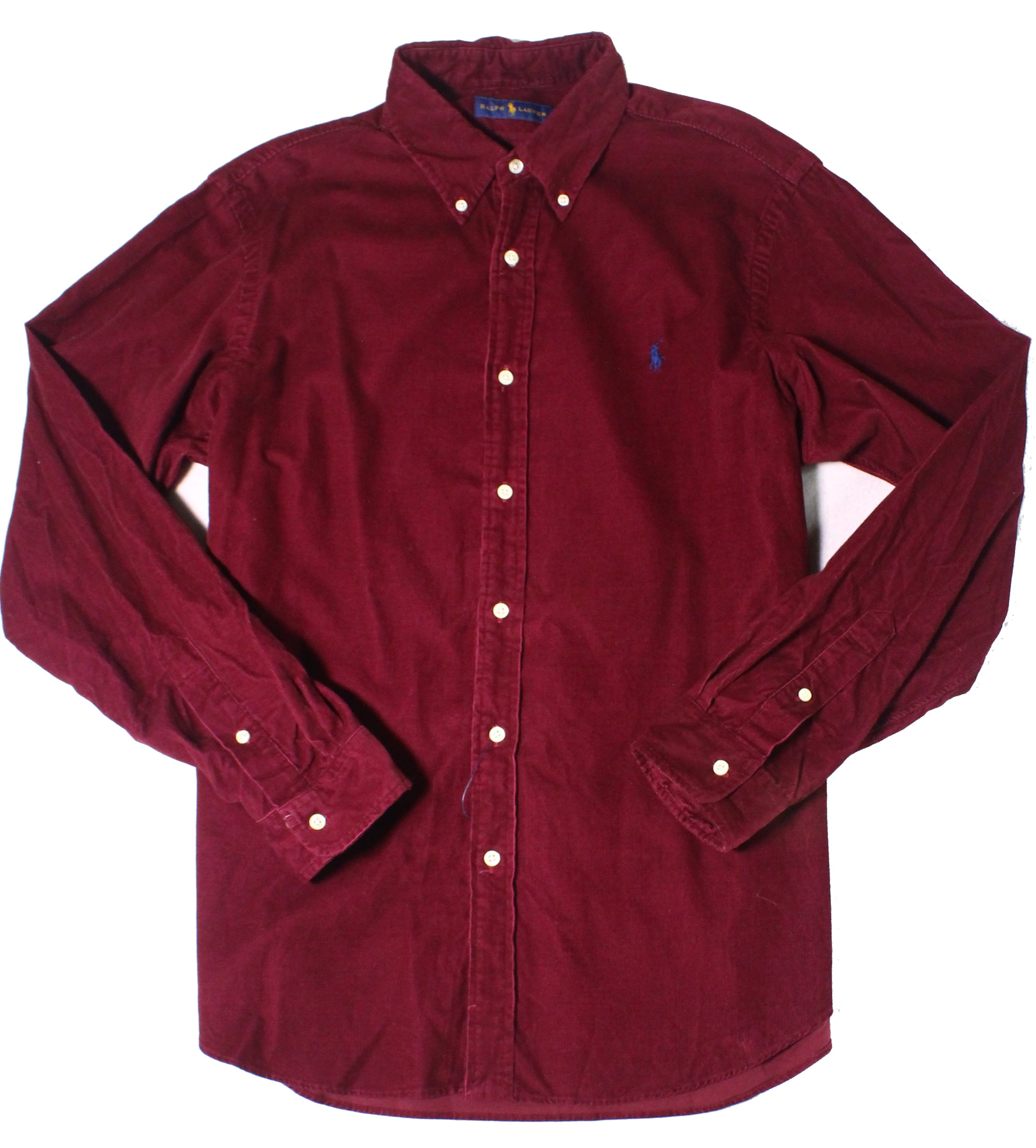 red button up shirt mens long sleeve